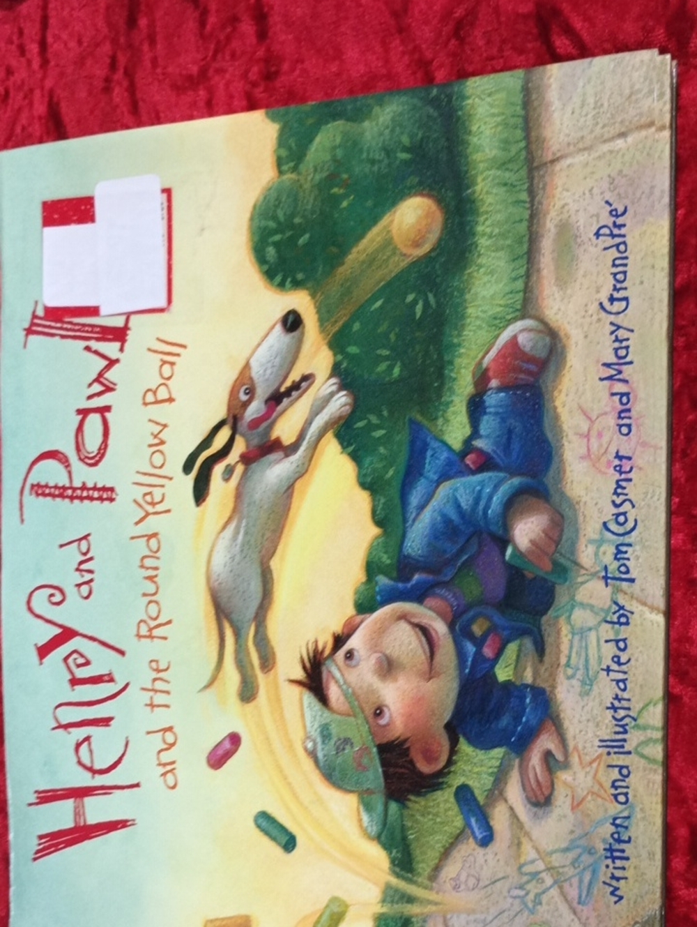 Helpy and Pawi and the Round Yellow Ball - Children's Book (Yellow)
